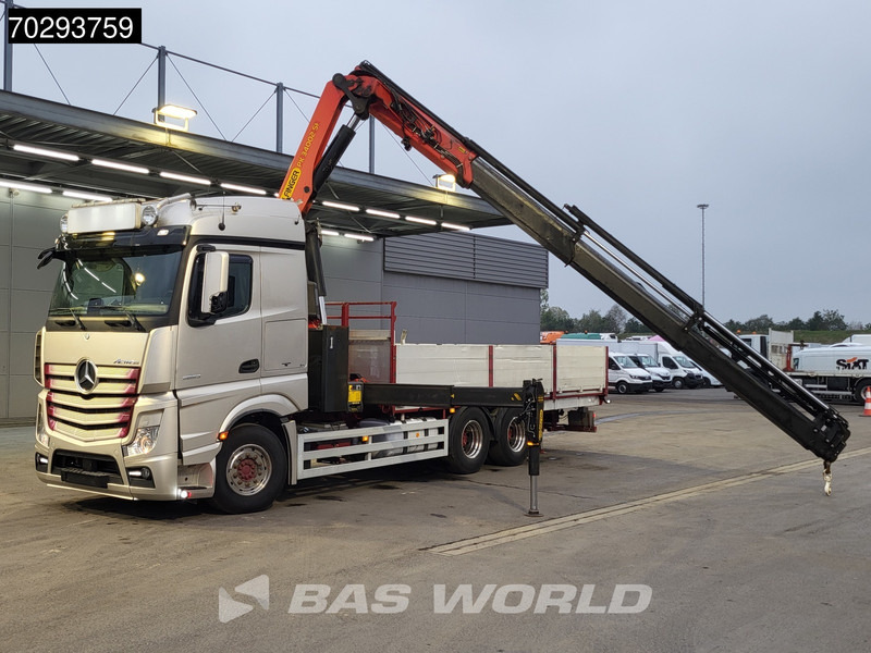 Mercedes-Benz Actros 2653 Actros 6X4 Palfinger PK34002 SH Kran Crane Retarder Xenon Euro 6 - Sal/ Açık kasa kamyon, Vinçli kamyon: fotoğraf 5 Mercedes-Benz Actros 2653 Actros 6X4 Palfinger PK34002 SH Kran Crane Retarder Xenon Euro 6 - Sal/ Açık kasa kamyon, Vinçli kamyon: fotoğraf 5
