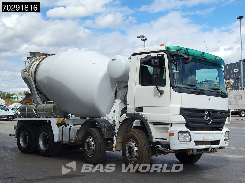 Mercedes-Benz Actros 3236 8X4 9M3 Stetter Mixer Big-Axle 3-Pedals Steelsuspension Euro 3 - Transmikser: fotoğraf 3 Mercedes-Benz Actros 3236 8X4 9M3 Stetter Mixer Big-Axle 3-Pedals Steelsuspension Euro 3 - Transmikser: fotoğraf 3