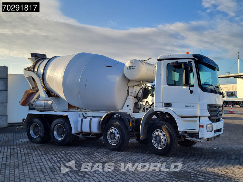 Mercedes-Benz Actros 3236 8X4 9m3 Stetter Mixer Retarder Steelsuspension Big-Axle Euro 3 - Transmikser: fotoğraf 3 Mercedes-Benz Actros 3236 8X4 9m3 Stetter Mixer Retarder Steelsuspension Big-Axle Euro 3 - Transmikser: fotoğraf 3