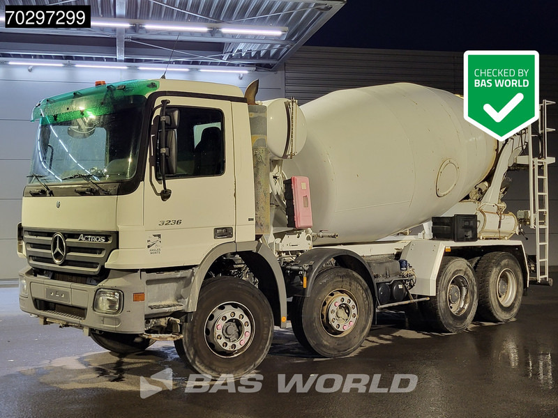 Mercedes-Benz Actros 3236 8X4 9m3 mixer Automatic Steelsuspension Euro 3 - Transmikser: fotoğraf 1 Mercedes-Benz Actros 3236 8X4 9m3 mixer Automatic Steelsuspension Euro 3 - Transmikser: fotoğraf 1