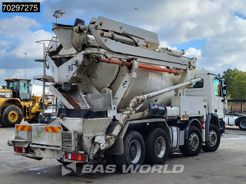 Mercedes-Benz Actros 3241 8X4 7m3 Putzmeister TMM 21-3 Mixer Big-Axle Steelsuspension 3-Pedals Euro 4 - Transmikser: fotoğraf 5 Mercedes-Benz Actros 3241 8X4 7m3 Putzmeister TMM 21-3 Mixer Big-Axle Steelsuspension 3-Pedals Euro 4 - Transmikser: fotoğraf 5