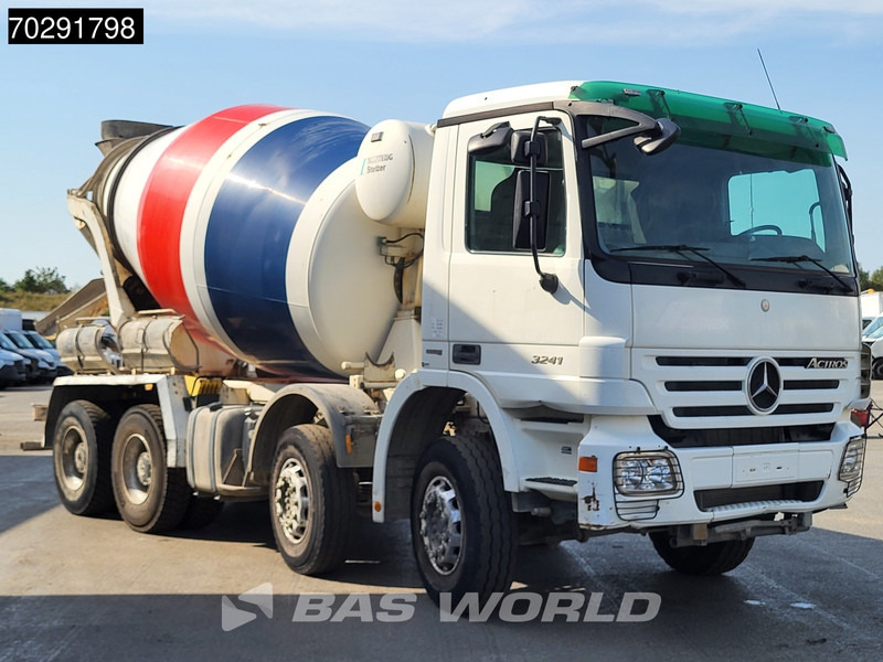 Mercedes-Benz Actros 3241 8X4 9m3 Stetter Mixer Big-Axle Steelsuspension Retarder Euro 5 - Transmikser: fotoğraf 3 Mercedes-Benz Actros 3241 8X4 9m3 Stetter Mixer Big-Axle Steelsuspension Retarder Euro 5 - Transmikser: fotoğraf 3