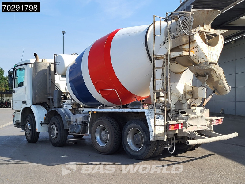 Mercedes-Benz Actros 3241 8X4 9m3 Stetter Mixer Big-Axle Steelsuspension Retarder Euro 5 - Transmikser: fotoğraf 2 Mercedes-Benz Actros 3241 8X4 9m3 Stetter Mixer Big-Axle Steelsuspension Retarder Euro 5 - Transmikser: fotoğraf 2