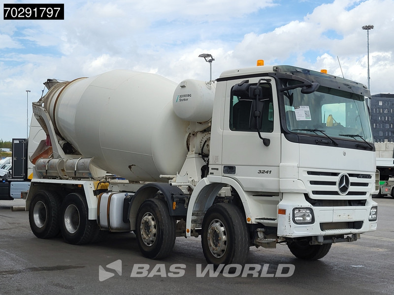 Mercedes-Benz Actros 3241 8X4 Retarder 9m3 Stetter Steelsuspension 3-Pedals Euro 4 - Transmikser: fotoğraf 3 Mercedes-Benz Actros 3241 8X4 Retarder 9m3 Stetter Steelsuspension 3-Pedals Euro 4 - Transmikser: fotoğraf 3