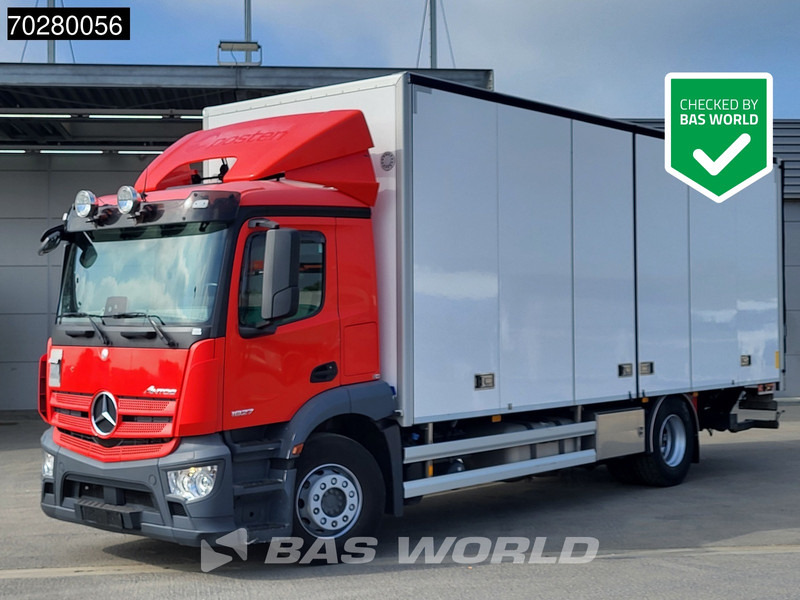 Mercedes-Benz Antos 1827 4X2 19tonner 2000kg Ladebordwand Automatic Euro 6 - Kapalı kasa kamyon: fotoğraf 1 Mercedes-Benz Antos 1827 4X2 19tonner 2000kg Ladebordwand Automatic Euro 6 - Kapalı kasa kamyon: fotoğraf 1