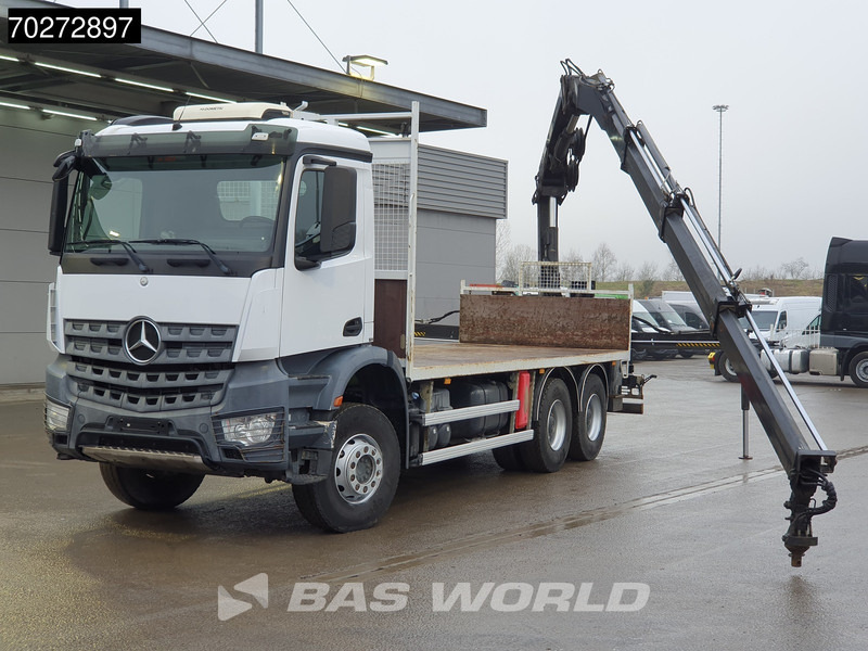 Mercedes-Benz Arocs 2636 6X4 Hiab 144 E-3 Hipro Kran Crane Remote Full Steel Euro 6 - Sal/ Açık kasa kamyon, Vinçli kamyon: fotoğraf 5 Mercedes-Benz Arocs 2636 6X4 Hiab 144 E-3 Hipro Kran Crane Remote Full Steel Euro 6 - Sal/ Açık kasa kamyon, Vinçli kamyon: fotoğraf 5