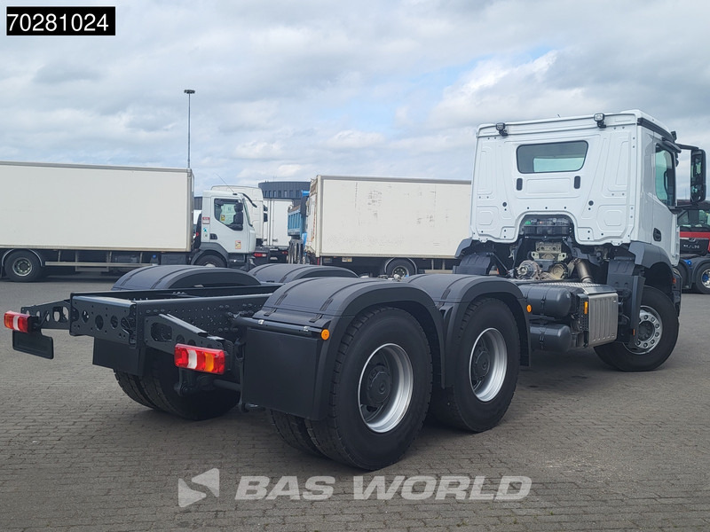 Mercedes-Benz Arocs 2636 6X4 NEW chassis Flywheel PTO Big-Axle Automatic Steelsuspension Euro 6 - Şasi kamyon: fotoğraf 5 Mercedes-Benz Arocs 2636 6X4 NEW chassis Flywheel PTO Big-Axle Automatic Steelsuspension Euro 6 - Şasi kamyon: fotoğraf 5