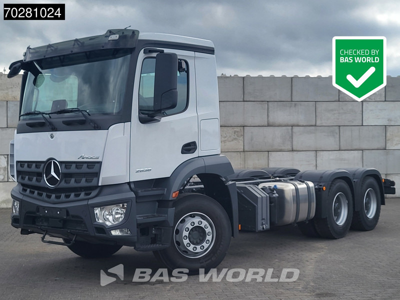 Mercedes-Benz Arocs 2636 6X4 NEW chassis Flywheel PTO Big-Axle Automatic Steelsuspension Euro 6 - Şasi kamyon: fotoğraf 1 Mercedes-Benz Arocs 2636 6X4 NEW chassis Flywheel PTO Big-Axle Automatic Steelsuspension Euro 6 - Şasi kamyon: fotoğraf 1