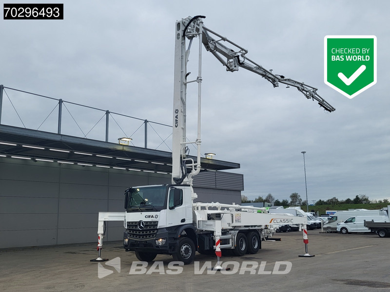 Mercedes-Benz Arocs 2646 6X4 NEW! CIFA K36C Concrete Pump Euro 6 - Mobil beton pompası: fotoğraf 1 Mercedes-Benz Arocs 2646 6X4 NEW! CIFA K36C Concrete Pump Euro 6 - Mobil beton pompası: fotoğraf 1