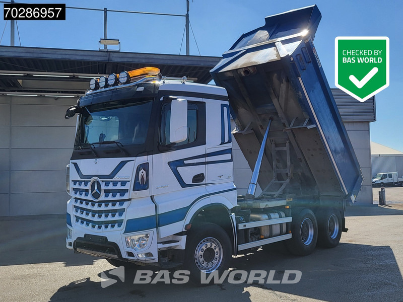 Mercedes-Benz Arocs 2658 Arocs 6X4 12m3 tipper Automatic Steel suspension Big-Axle Euro 6 - Damperli kamyon: fotoğraf 1 Mercedes-Benz Arocs 2658 Arocs 6X4 12m3 tipper Automatic Steel suspension Big-Axle Euro 6 - Damperli kamyon: fotoğraf 1