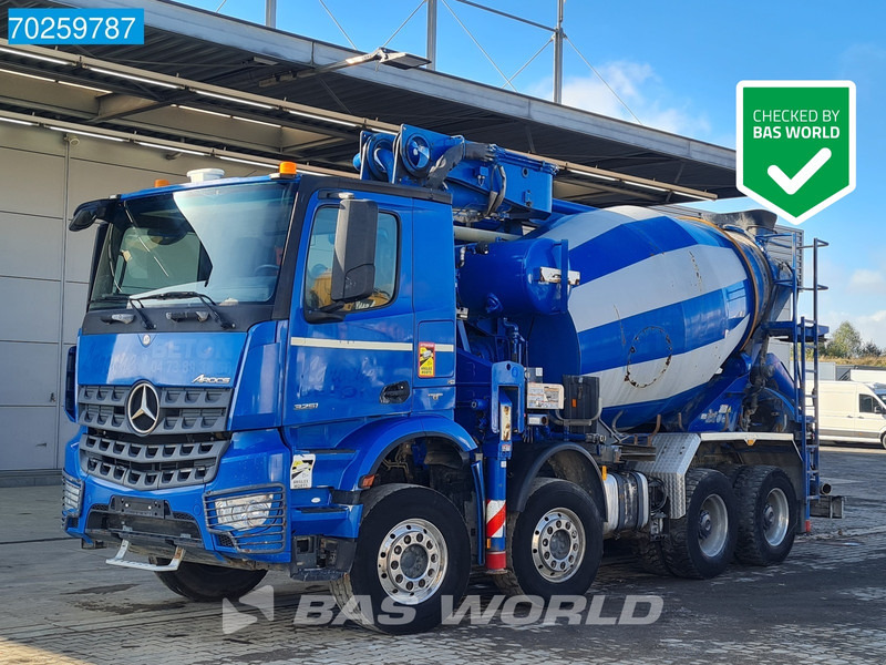Mercedes-Benz Arocs 3251 8X4 PUMI Putzmeister TMM 24 + Liebherr 7m3 Mixer Retarder Euro 6 - Mobil beton pompası: fotoğraf 1 Mercedes-Benz Arocs 3251 8X4 PUMI Putzmeister TMM 24 + Liebherr 7m3 Mixer Retarder Euro 6 - Mobil beton pompası: fotoğraf 1