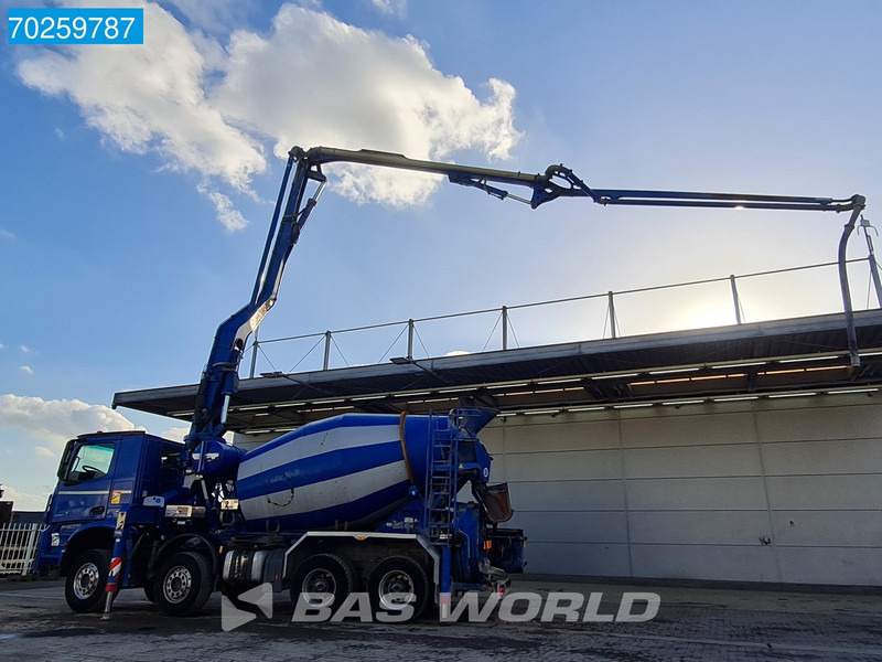 Mercedes-Benz Arocs 3251 8X4 PUMI Putzmeister TMM 24 + Liebherr 7m3 Mixer Retarder Euro 6 - Mobil beton pompası: fotoğraf 3 Mercedes-Benz Arocs 3251 8X4 PUMI Putzmeister TMM 24 + Liebherr 7m3 Mixer Retarder Euro 6 - Mobil beton pompası: fotoğraf 3
