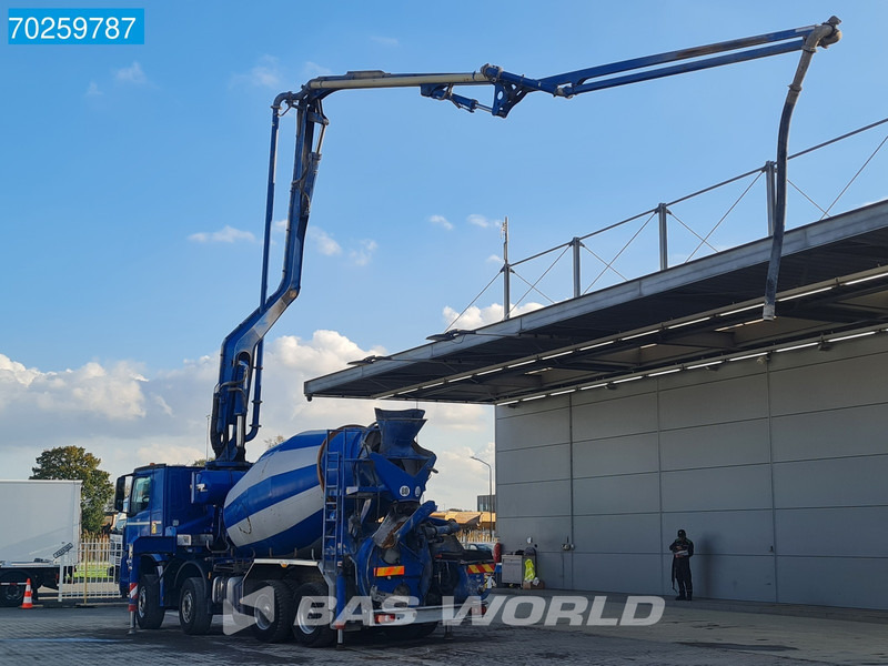 Mercedes-Benz Arocs 3251 8X4 PUMI Putzmeister TMM 24 + Liebherr 7m3 Mixer Retarder Euro 6 - Mobil beton pompası: fotoğraf 5 Mercedes-Benz Arocs 3251 8X4 PUMI Putzmeister TMM 24 + Liebherr 7m3 Mixer Retarder Euro 6 - Mobil beton pompası: fotoğraf 5