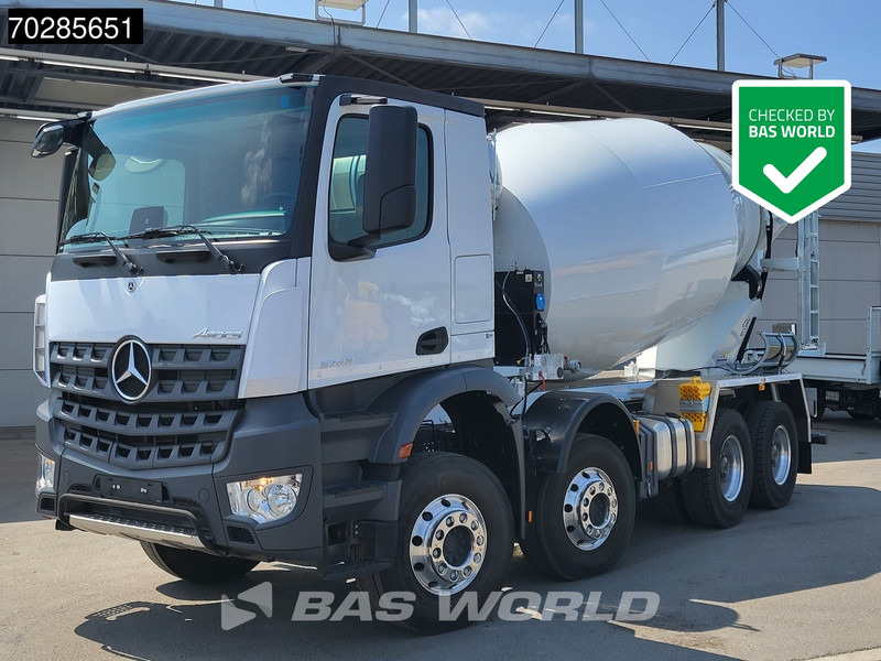 Mercedes-Benz Arocs 3743 8X4 NEW! 10m3 Mixer Big-Axle Steelsuspension Automatic Euro 6 - Transmikser: fotoğraf 1 Mercedes-Benz Arocs 3743 8X4 NEW! 10m3 Mixer Big-Axle Steelsuspension Automatic Euro 6 - Transmikser: fotoğraf 1