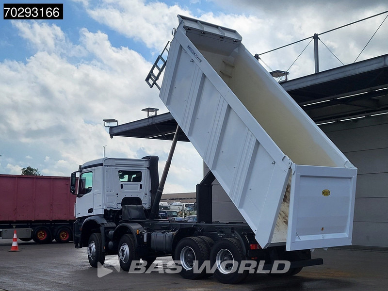 Mercedes-Benz Arocs 4245 8X4 New! 22m3 Meiller Kipper Big-Axle Steelsuspension Manual Euro 3 - Damperli kamyon: fotoğraf 3 Mercedes-Benz Arocs 4245 8X4 New! 22m3 Meiller Kipper Big-Axle Steelsuspension Manual Euro 3 - Damperli kamyon: fotoğraf 3