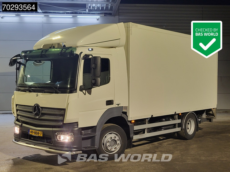 Mercedes-Benz Atego 1218 Atego 4X2 12tons NL-Truck APK 2000kg Ladebordwand Automatic Euro 6 - Kapalı kasa kamyon: fotoğraf 1 Mercedes-Benz Atego 1218 Atego 4X2 12tons NL-Truck APK 2000kg Ladebordwand Automatic Euro 6 - Kapalı kasa kamyon: fotoğraf 1