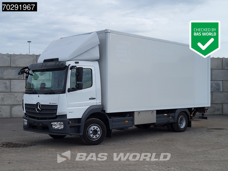 Mercedes-Benz Atego 1221 Atego 4X2 1500kg Ladebordwand Automatic Navi Euro 6 - Kapalı kasa kamyon: fotoğraf 1 Mercedes-Benz Atego 1221 Atego 4X2 1500kg Ladebordwand Automatic Navi Euro 6 - Kapalı kasa kamyon: fotoğraf 1