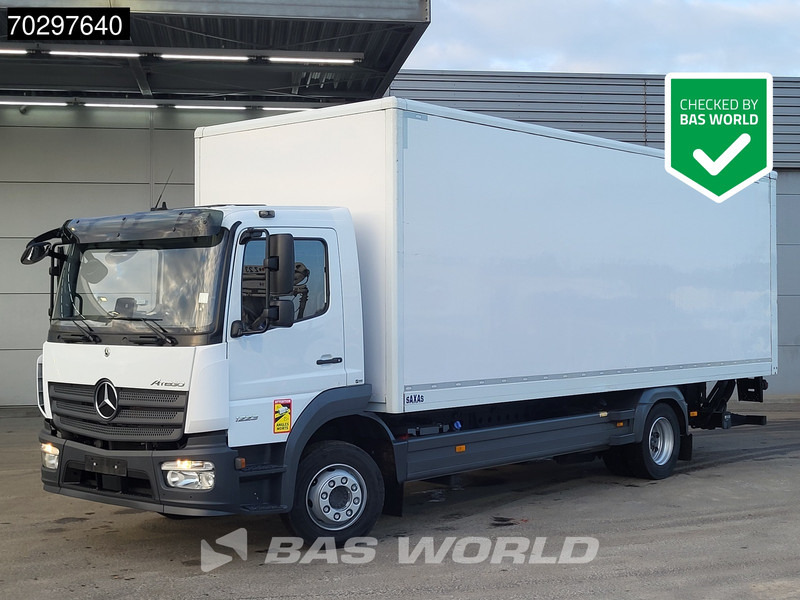 Mercedes-Benz Atego 1223 4X2 12tonner Automatic 1500kg Ladebordwand Euro 6 - Kapalı kasa kamyon: fotoğraf 1 Mercedes-Benz Atego 1223 4X2 12tonner Automatic 1500kg Ladebordwand Euro 6 - Kapalı kasa kamyon: fotoğraf 1