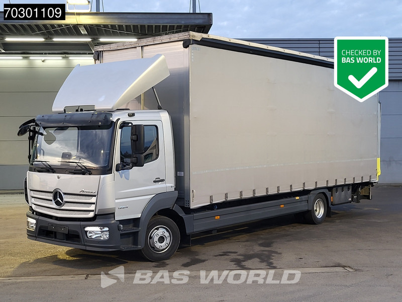 Mercedes-Benz Atego 1224 4X2 280cm height curtainsider 1500kg Tailgate Automatic Euro 6 - Tenteli kamyon: fotoğraf 1 Mercedes-Benz Atego 1224 4X2 280cm height curtainsider 1500kg Tailgate Automatic Euro 6 - Tenteli kamyon: fotoğraf 1