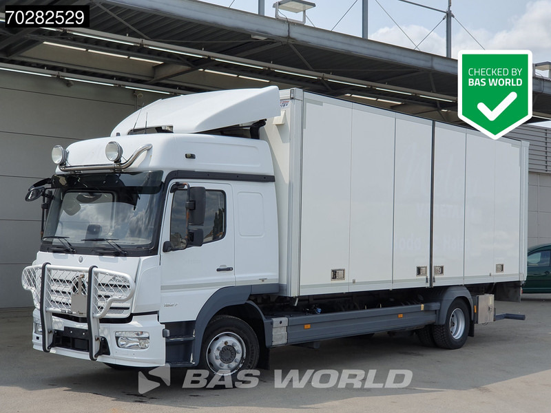 Mercedes-Benz Atego 1527 Atego 4X2 15tonner Automatic 2000kg Ladebordwand Euro 6 - Kapalı kasa kamyon: fotoğraf 1 Mercedes-Benz Atego 1527 Atego 4X2 15tonner Automatic 2000kg Ladebordwand Euro 6 - Kapalı kasa kamyon: fotoğraf 1