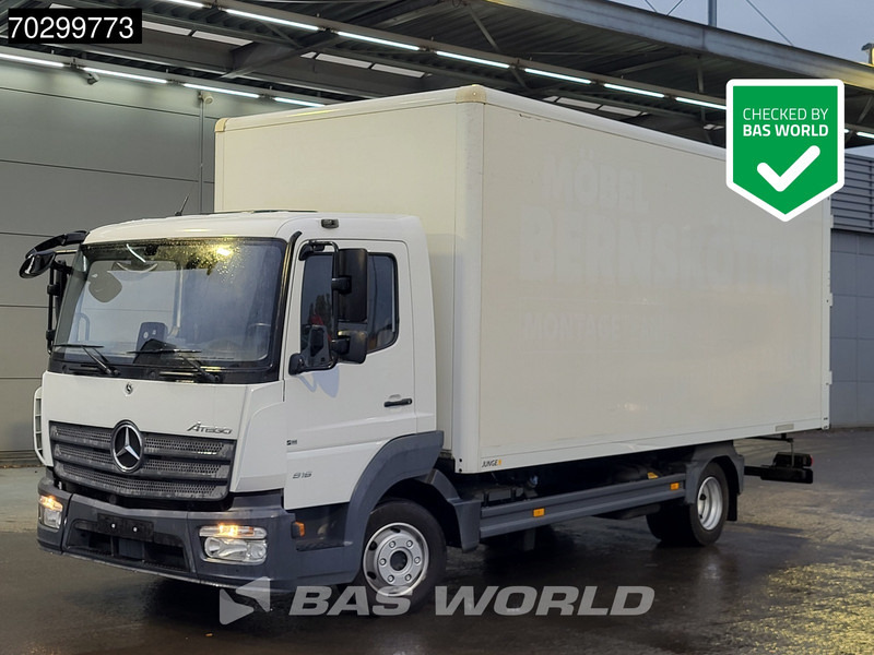 Mercedes-Benz Atego 816 4X2 8tonner Manual Steelsuspension Euro 6 - Kapalı kasa kamyon: fotoğraf 1 Mercedes-Benz Atego 816 4X2 8tonner Manual Steelsuspension Euro 6 - Kapalı kasa kamyon: fotoğraf 1