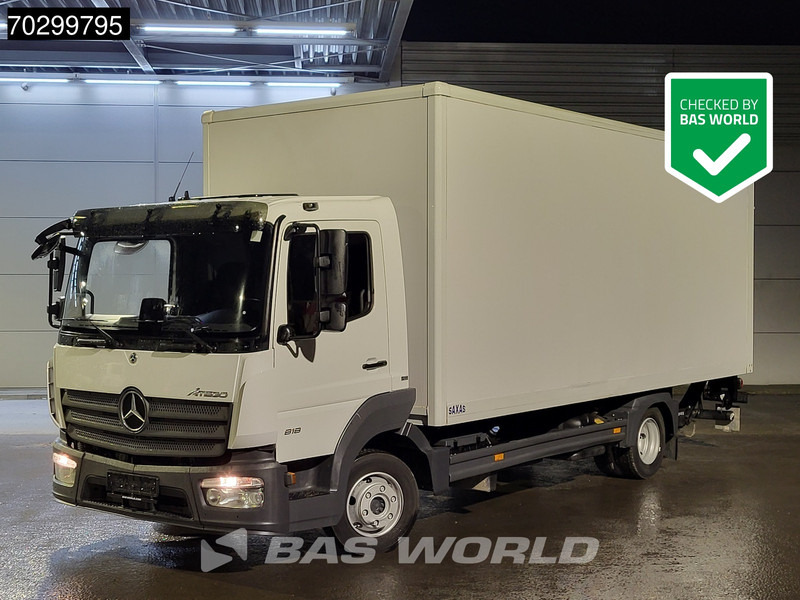 Mercedes-Benz Atego 818 4X2 8 tonner Automatic 1000kg Ladebordwand Euro 6 - Kapalı kasa kamyon: fotoğraf 1 Mercedes-Benz Atego 818 4X2 8 tonner Automatic 1000kg Ladebordwand Euro 6 - Kapalı kasa kamyon: fotoğraf 1
