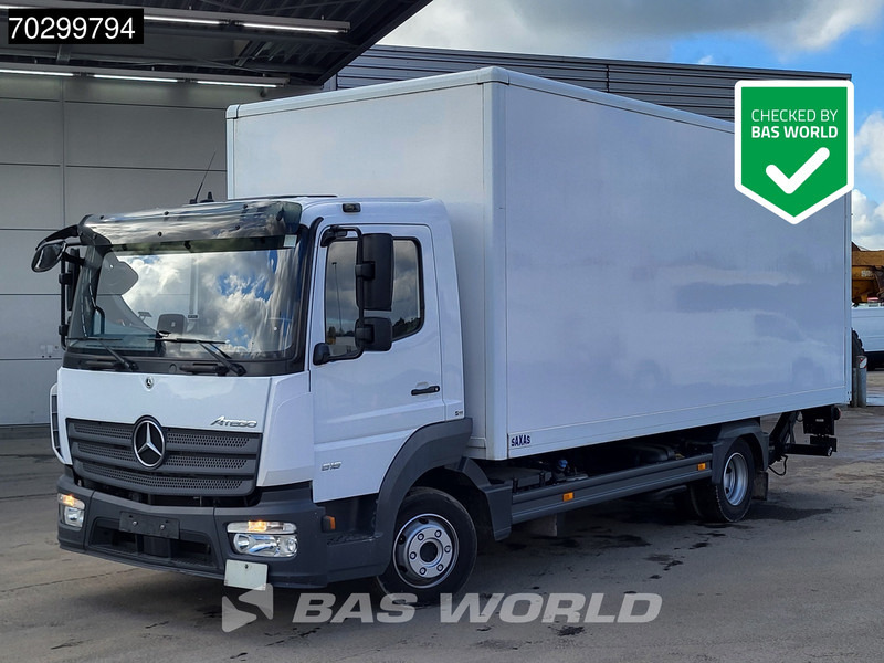Mercedes-Benz Atego 818 4X2 8tonner Automatic Ladebordwand Airco Euro 6 - Kapalı kasa kamyon: fotoğraf 1 Mercedes-Benz Atego 818 4X2 8tonner Automatic Ladebordwand Airco Euro 6 - Kapalı kasa kamyon: fotoğraf 1