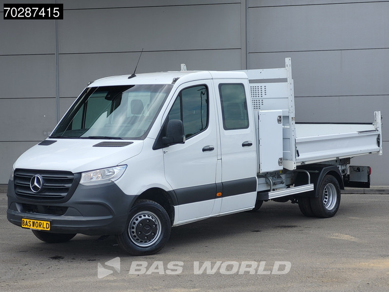Mercedes-Benz Sprinter 514 CDI Kipper met Kist Dubbel Cabine Dubbellucht 3,5t Trekhaak Airco Cruise MBUX CarPlay Euro6 Tipper Benne Kieper 2m3 A/C Towb - Damperli kamyonet: fotoğraf 2 Mercedes-Benz Sprinter 514 CDI Kipper met Kist Dubbel Cabine Dubbellucht 3,5t Trekhaak Airco Cruise MBUX CarPlay Euro6 Tipper Benne Kieper 2m3 A/C Towb - Damperli kamyonet: fotoğraf 2
