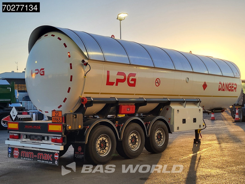 Mim-Mak LPG TRANSPORT TANK 3 axles NEW 48m3 Liftachse Gas ADR - Tanker dorse: fotoğraf 5 Mim-Mak LPG TRANSPORT TANK 3 axles NEW 48m3 Liftachse Gas ADR - Tanker dorse: fotoğraf 5