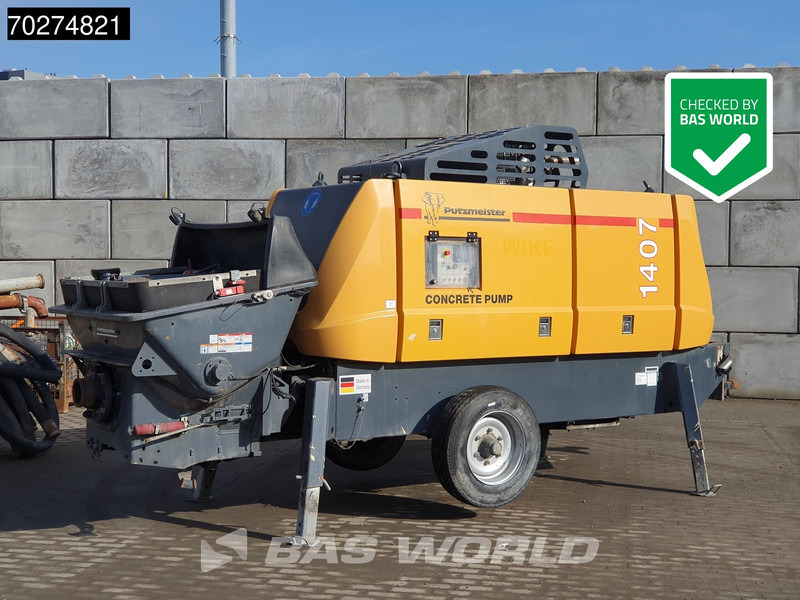Putzmeister BSA 1407 D5 Concrete Pump | 71 m³/hr - Mobil beton pompası: fotoğraf 1 Putzmeister BSA 1407 D5 Concrete Pump | 71 m³/hr - Mobil beton pompası: fotoğraf 1