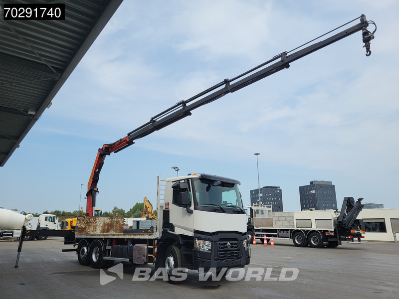 Renault C 380 6X2 Palfinger PK 22002 EH Crane Optibrake Euro 6 - Sal/ Açık kasa kamyon, Vinçli kamyon: fotoğraf 3 Renault C 380 6X2 Palfinger PK 22002 EH Crane Optibrake Euro 6 - Sal/ Açık kasa kamyon, Vinçli kamyon: fotoğraf 3