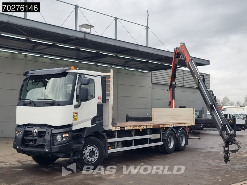 Renault C 380 6X4 Palfinger PK18002-EH C Remote Retarder Euro 6 - Sal/ Açık kasa kamyon, Vinçli kamyon: fotoğraf 5 Renault C 380 6X4 Palfinger PK18002-EH C Remote Retarder Euro 6 - Sal/ Açık kasa kamyon, Vinçli kamyon: fotoğraf 5