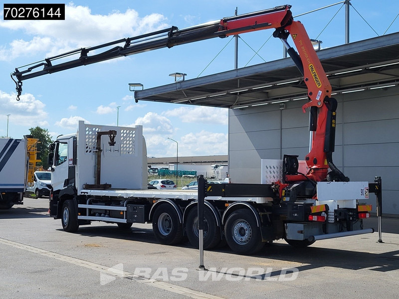 Renault C 380 8X4 Palfinger PK 23001 EH Remote Lift+Lenkachse Euro 6 - Sal/ Açık kasa kamyon, Vinçli kamyon: fotoğraf 2 Renault C 380 8X4 Palfinger PK 23001 EH Remote Lift+Lenkachse Euro 6 - Sal/ Açık kasa kamyon, Vinçli kamyon: fotoğraf 2