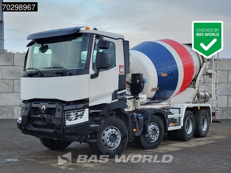 Renault C 380 C 8X4 9m3 Schwing Stetter mixer Steelsuspension Automatic Euro 6 - Transmikser: fotoğraf 1 Renault C 380 C 8X4 9m3 Schwing Stetter mixer Steelsuspension Automatic Euro 6 - Transmikser: fotoğraf 1