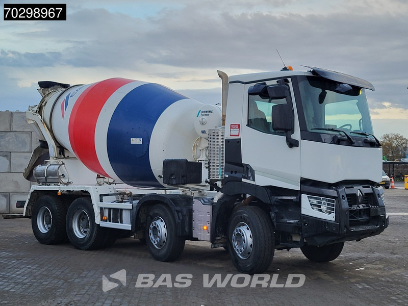 Renault C 380 C 8X4 9m3 Schwing Stetter mixer Steelsuspension Automatic Euro 6 - Transmikser: fotoğraf 3 Renault C 380 C 8X4 9m3 Schwing Stetter mixer Steelsuspension Automatic Euro 6 - Transmikser: fotoğraf 3