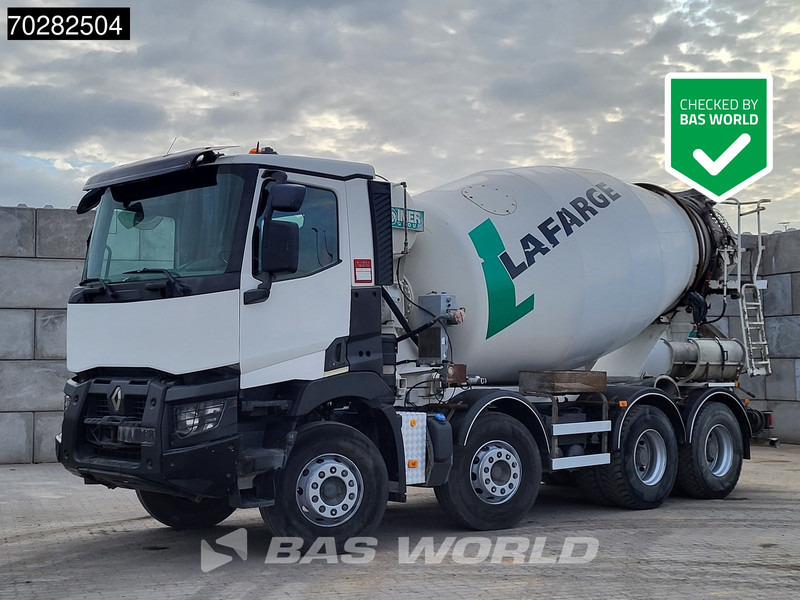 Renault C 430 8X4 9m3 Big-Axle Steelsuspension Euro 6 - Transmikser: fotoğraf 1 Renault C 430 8X4 9m3 Big-Axle Steelsuspension Euro 6 - Transmikser: fotoğraf 1