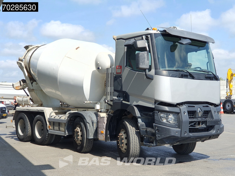 Renault C 430 8X4 9m3 Euromixbeton Mixer Steelsuspension Automatic Euro 6 - Transmikser: fotoğraf 3 Renault C 430 8X4 9m3 Euromixbeton Mixer Steelsuspension Automatic Euro 6 - Transmikser: fotoğraf 3