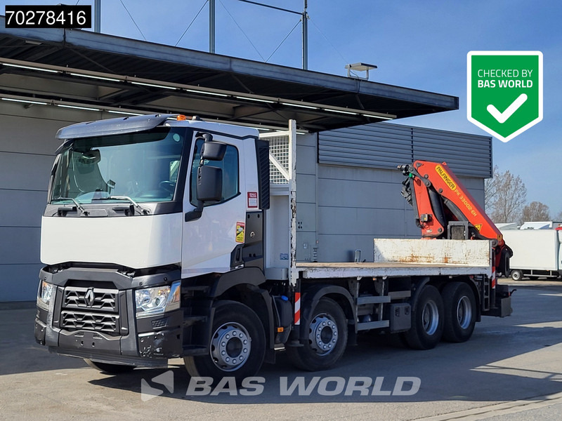 Renault C 430 8X4 Palfinger PK33002EH Euro 6 Big Axle - Sal/ Açık kasa kamyon, Vinçli kamyon: fotoğraf 2 Renault C 430 8X4 Palfinger PK33002EH Euro 6 Big Axle - Sal/ Açık kasa kamyon, Vinçli kamyon: fotoğraf 2