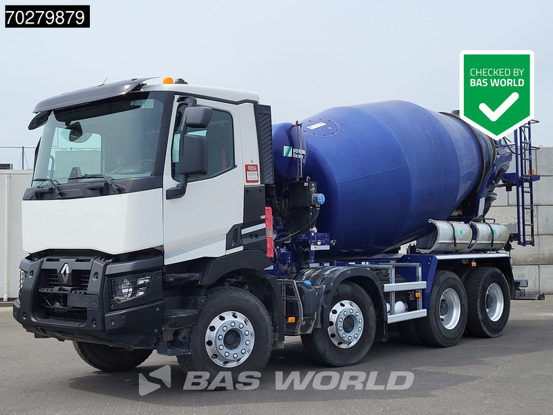 Renault C 430 C 8X4 9m3 Schwing Stetter mixer Big-Axle Automatic Euro 6 - Transmikser: fotoğraf 1 Renault C 430 C 8X4 9m3 Schwing Stetter mixer Big-Axle Automatic Euro 6 - Transmikser: fotoğraf 1