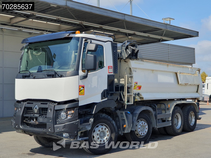 Renault C 460 8X4 15m3 Meiller Tipper Steelsuspension Automatic BigAxle Euro 6 - Damperli kamyon: fotoğraf 5 Renault C 460 8X4 15m3 Meiller Tipper Steelsuspension Automatic BigAxle Euro 6 - Damperli kamyon: fotoğraf 5