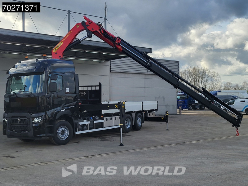 Renault C 480 6X2 NEW! Palfinger PK41002 EH Crane Kran ACC Euro 6 - Sal/ Açık kasa kamyon, Vinçli kamyon: fotoğraf 5 Renault C 480 6X2 NEW! Palfinger PK41002 EH Crane Kran ACC Euro 6 - Sal/ Açık kasa kamyon, Vinçli kamyon: fotoğraf 5