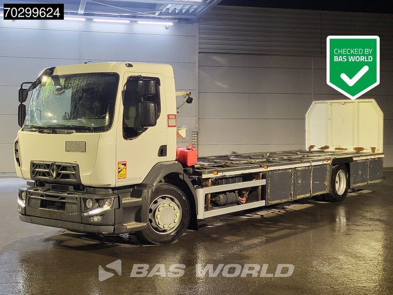 Renault D 280 4X2 19.5tonner ADR chassis full air Automatic Euro 6 - Sal/ Açık kasa kamyon: fotoğraf 1 Renault D 280 4X2 19.5tonner ADR chassis full air Automatic Euro 6 - Sal/ Açık kasa kamyon: fotoğraf 1