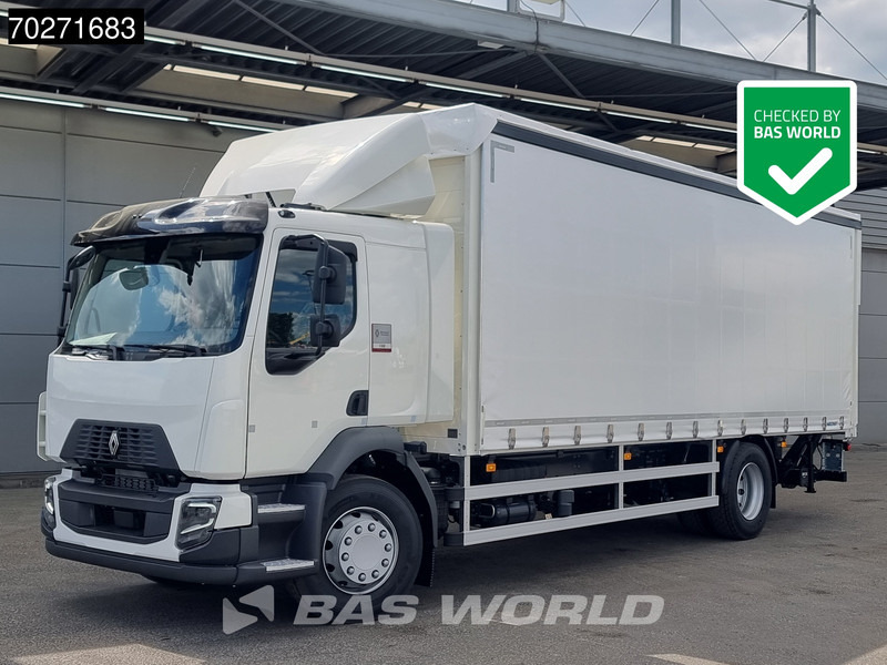Renault D 280 4X2 NEW! Ladebordwand Euro 6 - Tenteli kamyon: fotoğraf 1 Renault D 280 4X2 NEW! Ladebordwand Euro 6 - Tenteli kamyon: fotoğraf 1