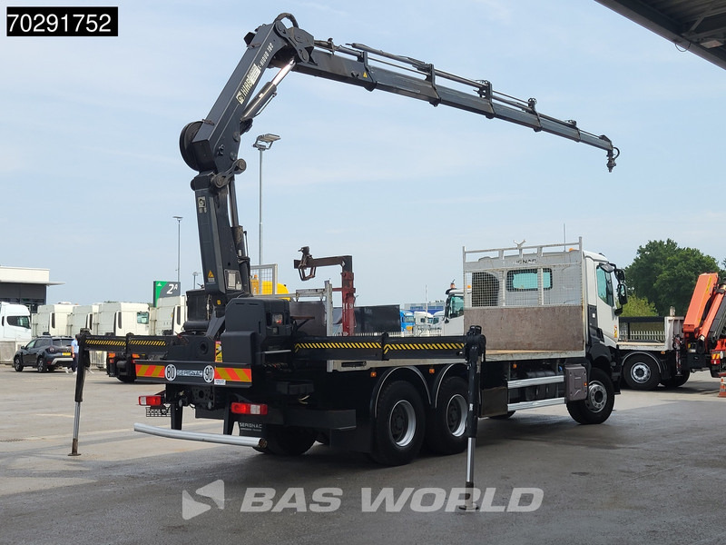 Renault K 380 6X4 HIAB X-HIDUO 188 E-5 Crane Steelsuspension Big-Axle Automatic Euro 6 - Sal/ Açık kasa kamyon, Vinçli kamyon: fotoğraf 5 Renault K 380 6X4 HIAB X-HIDUO 188 E-5 Crane Steelsuspension Big-Axle Automatic Euro 6 - Sal/ Açık kasa kamyon, Vinçli kamyon: fotoğraf 5