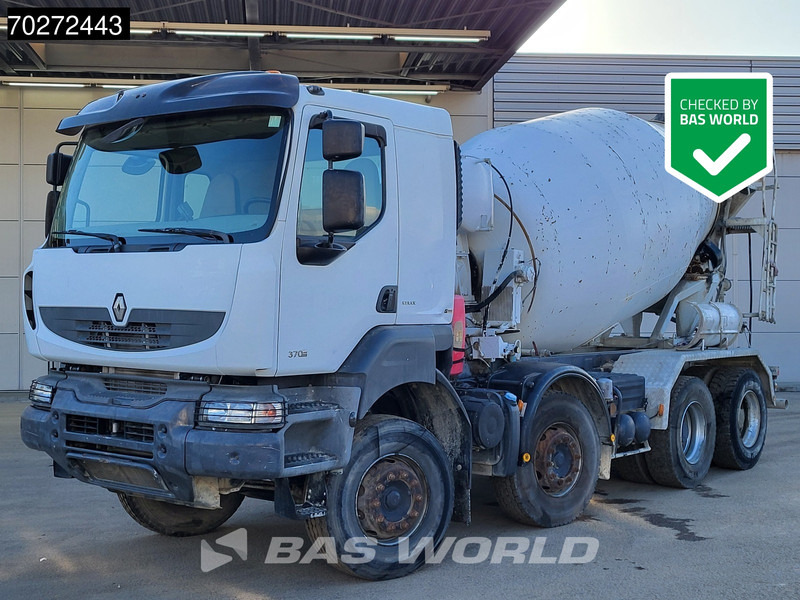 Renault Kerax 370 8X4 9m3 Mixer Manual Steelsuspension Euro4 - Transmikser: fotoğraf 1 Renault Kerax 370 8X4 9m3 Mixer Manual Steelsuspension Euro4 - Transmikser: fotoğraf 1