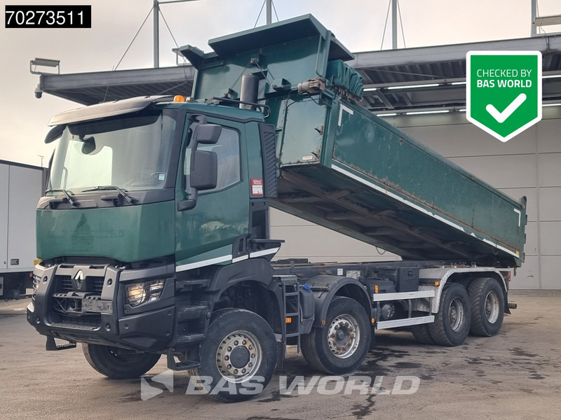 Renault Kerax 460 8X6 15m3 WAF tipper 8x6 Manual Steel suspension Euro 6 - Damperli kamyon: fotoğraf 1 Renault Kerax 460 8X6 15m3 WAF tipper 8x6 Manual Steel suspension Euro 6 - Damperli kamyon: fotoğraf 1