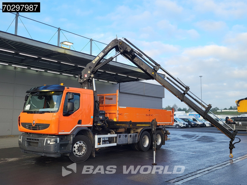 Renault Premium 430 Lander 6X4 HIAB 211 EP-4 Crane Kran Tipper Big-Axle Euro 5 - Damperli kamyon, Vinçli kamyon: fotoğraf 5 Renault Premium 430 Lander 6X4 HIAB 211 EP-4 Crane Kran Tipper Big-Axle Euro 5 - Damperli kamyon, Vinçli kamyon: fotoğraf 5