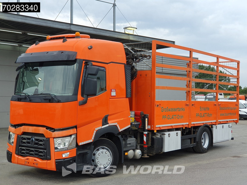 Renault T 380 4X2 Palfinger PK18002-EH Kran Crane Retarder Standklima Euro 6 - Sal/ Açık kasa kamyon, Vinçli kamyon: fotoğraf 2 Renault T 380 4X2 Palfinger PK18002-EH Kran Crane Retarder Standklima Euro 6 - Sal/ Açık kasa kamyon, Vinçli kamyon: fotoğraf 2
