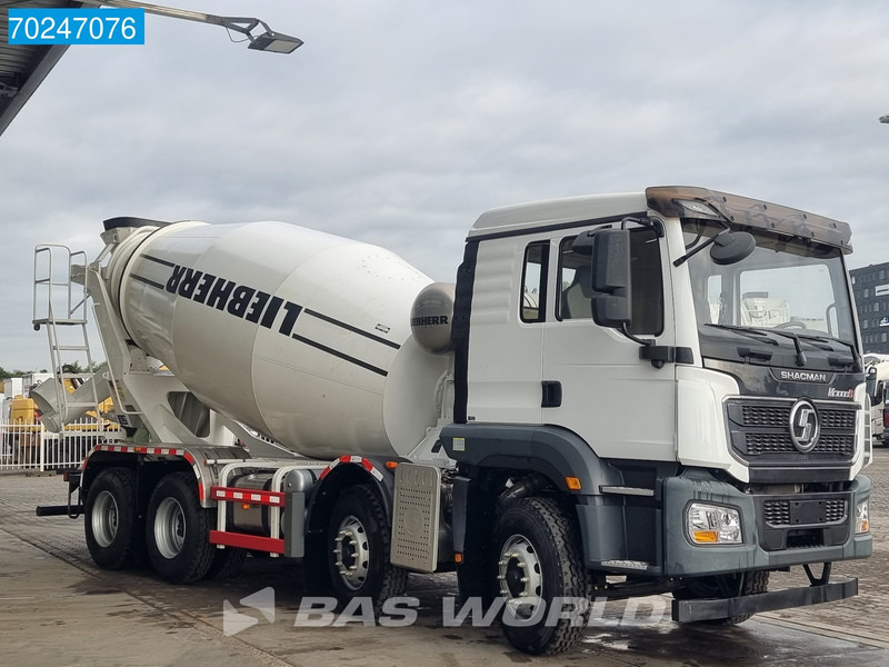 SHACMAN 8x4 EURO 6 8X4 NEW! 8m3 Liebherr Mixer Big-Axle Steel Suspension - Transmikser: fotoğraf 3 SHACMAN 8x4 EURO 6 8X4 NEW! 8m3 Liebherr Mixer Big-Axle Steel Suspension - Transmikser: fotoğraf 3