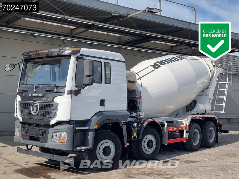 SHACMAN M3000 S 8X4 8m3 Liebherr mixer Manual Big-Axle Steelsuspension - Transmikser: fotoğraf 1 SHACMAN M3000 S 8X4 8m3 Liebherr mixer Manual Big-Axle Steelsuspension - Transmikser: fotoğraf 1